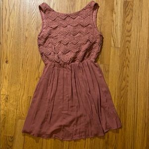 Small pink Alya dress from Francesca’s.